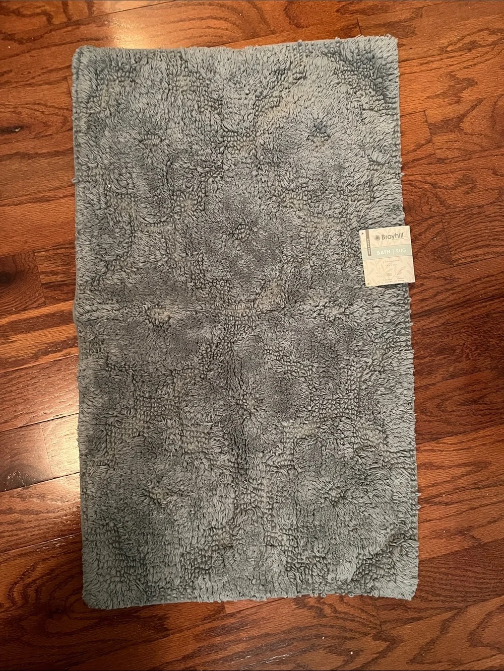 Broyhill Soft Plush Bath Rug in Light Blue